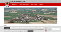 Desktop Screenshot of pastetten.de